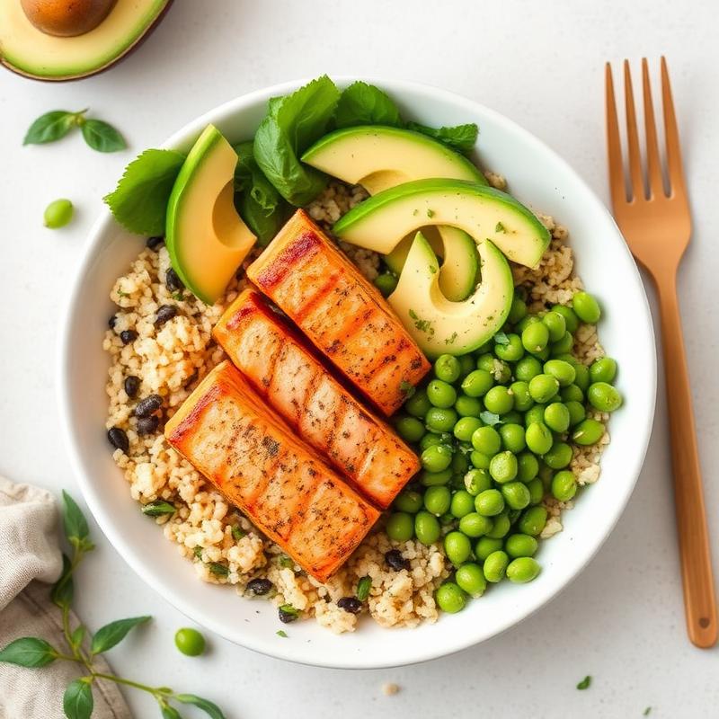 Salmon Healthy Bowl