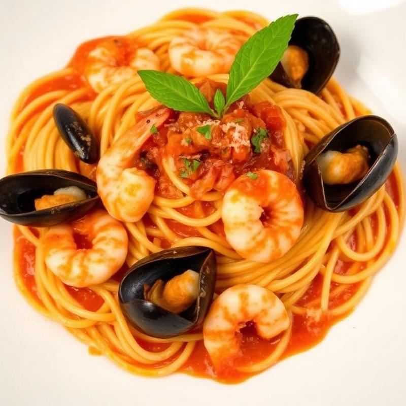 Spaghetti Seafood